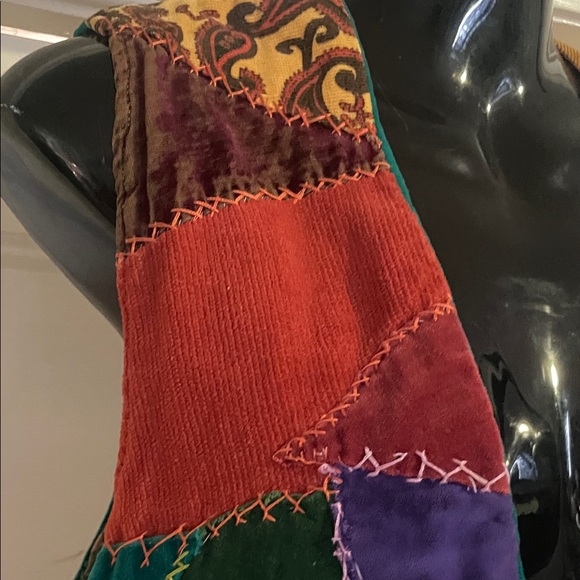 quilted handmade Patchwork Multicolor Vest - Picture 4 of 8